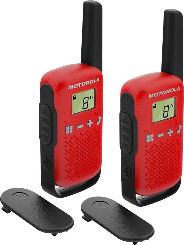 MOTOROLA TLKR T42 CZERWONY - zdjęcie 1 MOTOROLA TLKR T42 CZERWONY
