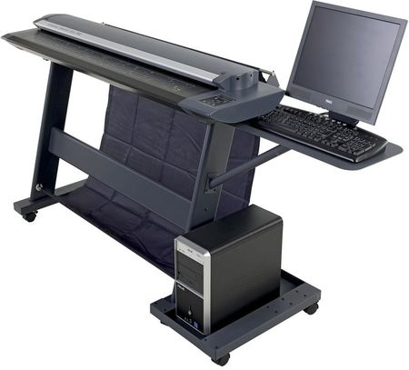 zestaw półek na komputer i monitor LCD do podstawy standard do skanerów Colortrac