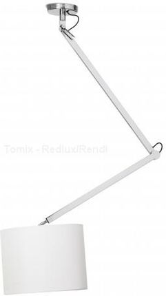 RedLux/Rendl MADISON C lampa sufitowa biała /chrom 230V E27 42W (R12479) 