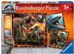 Zdjęcie Ravensburger Jurassic World 2 3X49El. 080540 - Kargowa
