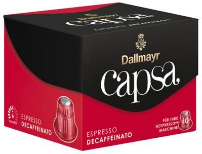 Dallmayr Capsa 10Szt Espresso Decaffeinato Kawa 