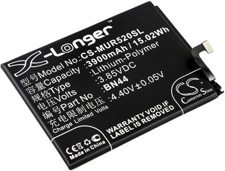 Cameron Sino do Xiaomi Redmi 5 Plus / BN44 3900mAh 15.02Wh Li-Polymer 3.85V (CSMUR520SL)