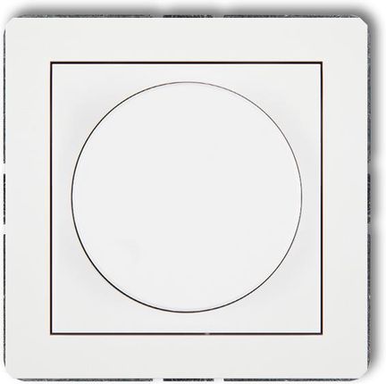 Karlik Deco Gniazdo Przyciskowo-Obrotowy Do Lamp Led Biały Mat 25Dro2