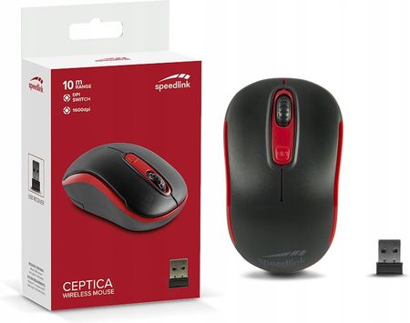 SpeedLink Ceptica Czarno-czerwona (SL630013BKRD)