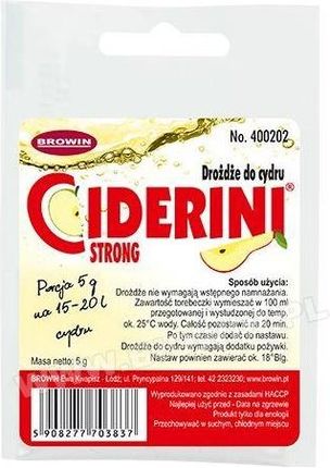 Biowin Drożdże Do Cydru Ciderini Strong 5G (400202)