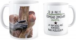 Zdjęcie Fajnekubki.Pl Kubek Z Nosaczem Co Ja Pacze - Skawina