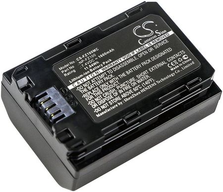 Cameron Sino Sony A7 Mark 3 / NP-FZ100 1600mAh 11.84Wh Li-Ion 7.4V Zamiennik (CSFZ100MC)