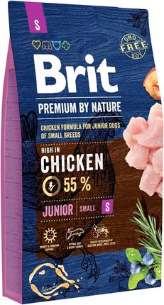 Brit Premium By Nature Junior Small 1Kg