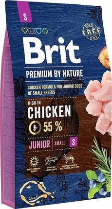 Brit Premium By Nature Junior Small 8Kg