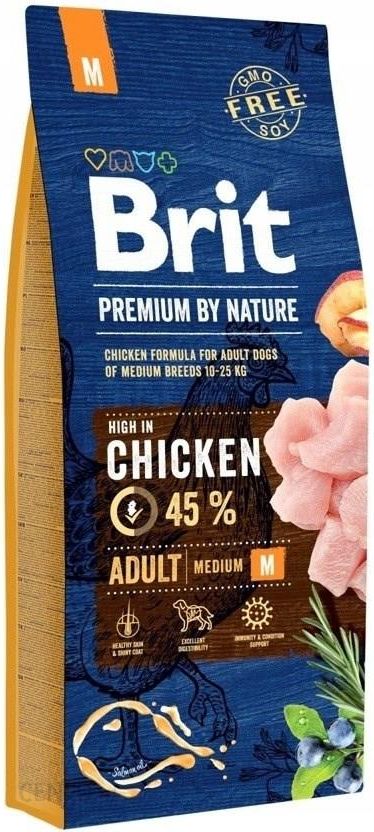 Croquettes Chat Brit Premium by Nature chat stérilisé poulet 300 gr