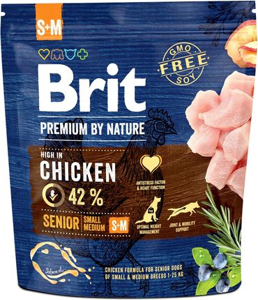 Brit Premium By Nature Senior Small/Medium 1Kg