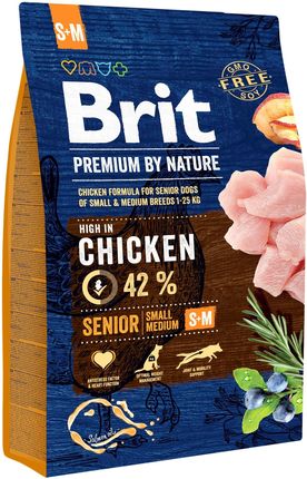 Brit Premium By Nature Senior Small/Medium 3Kg