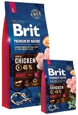 Brit Premium By Nature Adult Large 15Kg