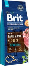 Karma dla psa Brit Premium By Nature Sensitive Lamb&Rice 15Kg - zdjęcie 1