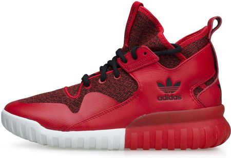 Adidas tubular x red and white fashion