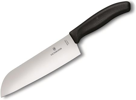 Victorinox Nóż Kuchenny Szerokie Ostrze, 17cm, Czarny (6850317B)