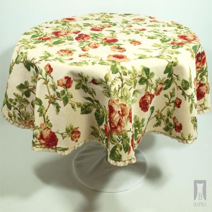 Bafra Obrus Róża Koło 120 cm (gr15120l)