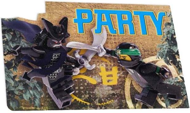 Amscan Zaproszenia Urodzinowe Lego Ninjago 8szt 9902629 Ceny I