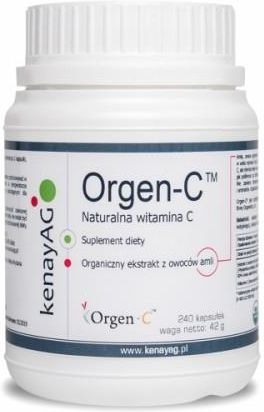 KenayAG Naturalna Organiczna Witamina C Orgen C® 240 Kaps