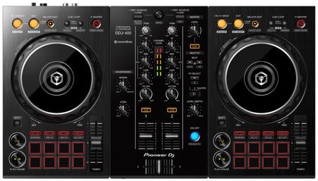 Pioneer ddj400 コントローラー DDJ-400 - 2-channel DJ controller for rekordbox dj (Black)