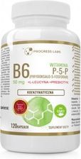 Progress Labs Progress Labs Witamina B6 P-5-P 50mg + Inulina 120 kaps