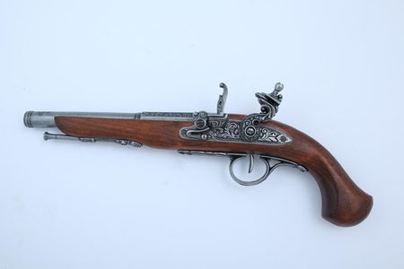 Denix Replika Piracki Pistolet Skałkowy Model 1129 G