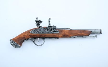 Denix Replika Piracki Pistolet Skałkowy Model 1103 G