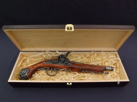 Denix Replika Pistolet Skałkowy W Pudełku Model 1077Gp02