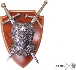 Zdjęcie Denix Tarcza Z Półpancerzem I Dwoma Mieczami Model 506 - Nowy Tomyśl