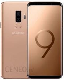 Samsung Galaxy S9 Plus Sm G965 256gb Sunrise Gold Cena Opinie Na Ceneo Pl