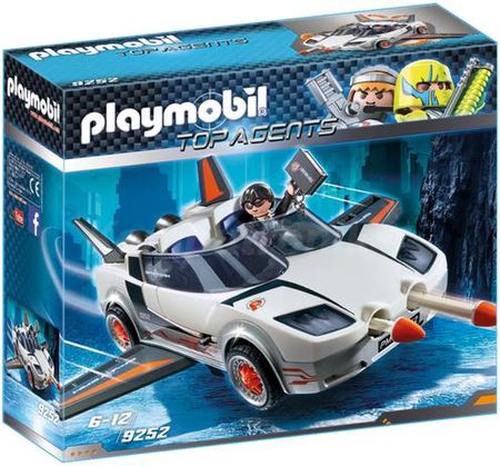 Playmobil 9252 Top Agents Agent P. I Racer
