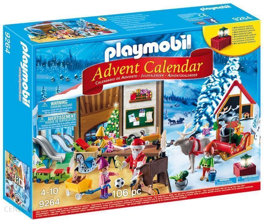 Klocki Playmobil 9264 Kalendarz Adwentowy Pracownia Świętego Mikołaja - zdjęcie 1