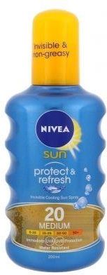 Nivea Sun Protect Refresh SPF20 do opalania 200ml