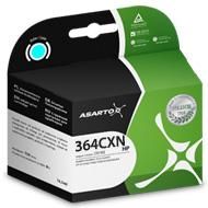 Asarto tusz do HP 364CXN | CB323EE | 750 str. | cyan (AS-H364CXN)