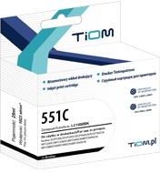 Tiom tusz do Canon 551C | 6444B001 | 665 str. | cyan (Ti-C551C)