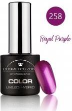 cosmetics zone Lakier hybrydowy 7ml Royal Purple 258
