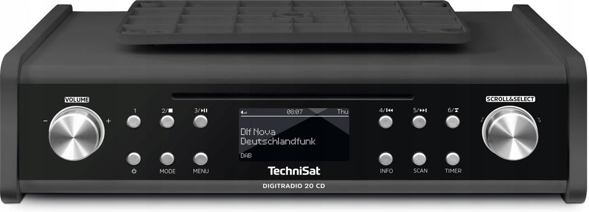TechniSat Digitradio 20CD Antracyt (0000/4999) - zdjęcie 1 TechniSat Digitradio 20CD Antracyt (0000/4999)