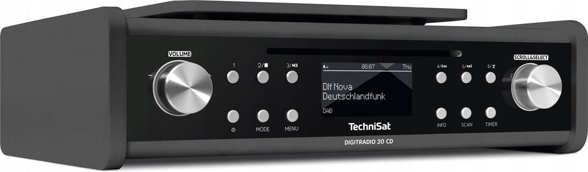 TechniSat Digitradio 20CD Antracyt (0000/4999)