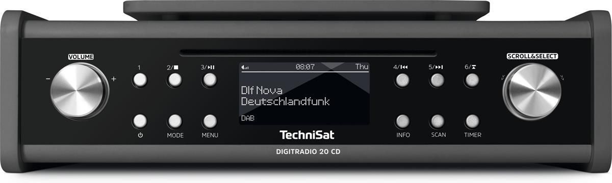 TechniSat Digitradio 20CD Antracyt (0000/4999) - zdjęcie 3 TechniSat Digitradio 20CD Antracyt (0000/4999)