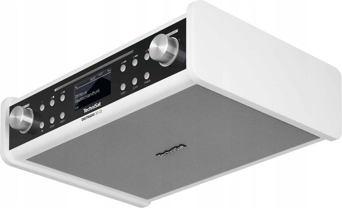TechniSat Digitradio 20 CD biały (0001/4999) - zdjęcie 1 TechniSat Digitradio 20 CD biały (0001/4999)