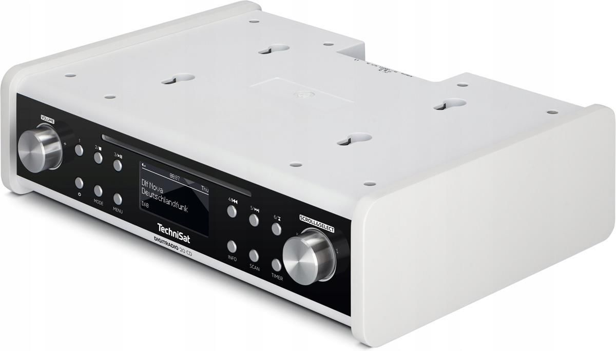 TechniSat Digitradio 20 CD biały (0001/4999) - zdjęcie 3 TechniSat Digitradio 20 CD biały (0001/4999)
