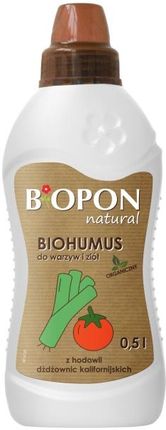 Biopon Biohumus Do Warzyw I Ziół 1l