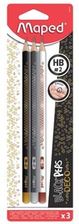 Zdjęcie Maped Ołówek Blackpeps Hb Bls 3Szt - Błonie