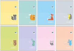 Zdjęcie Noster Zeszyt A5/16 Black&Blue Kids Pastel - Wrocław