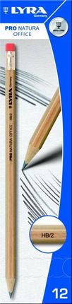 Lyra Ołówek Pro Natura Hb Z Gumką 1350100