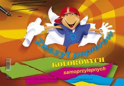 Zdjęcie Kreska Zeszyt Papierów Samoprzylepnych Kolorowych A4 - Kłodawa