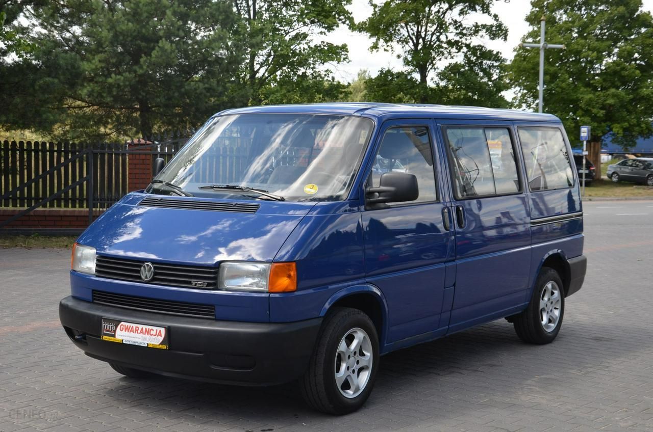 Volkswagen Transporter T4 2002 102Km Van (Minibus) Niebieski - Opinie I Ceny Na Ceneo.pl