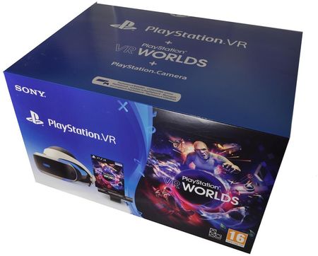 Sony PlayStation VR + Camera V2 + VR Worlds - Ceny i opinie