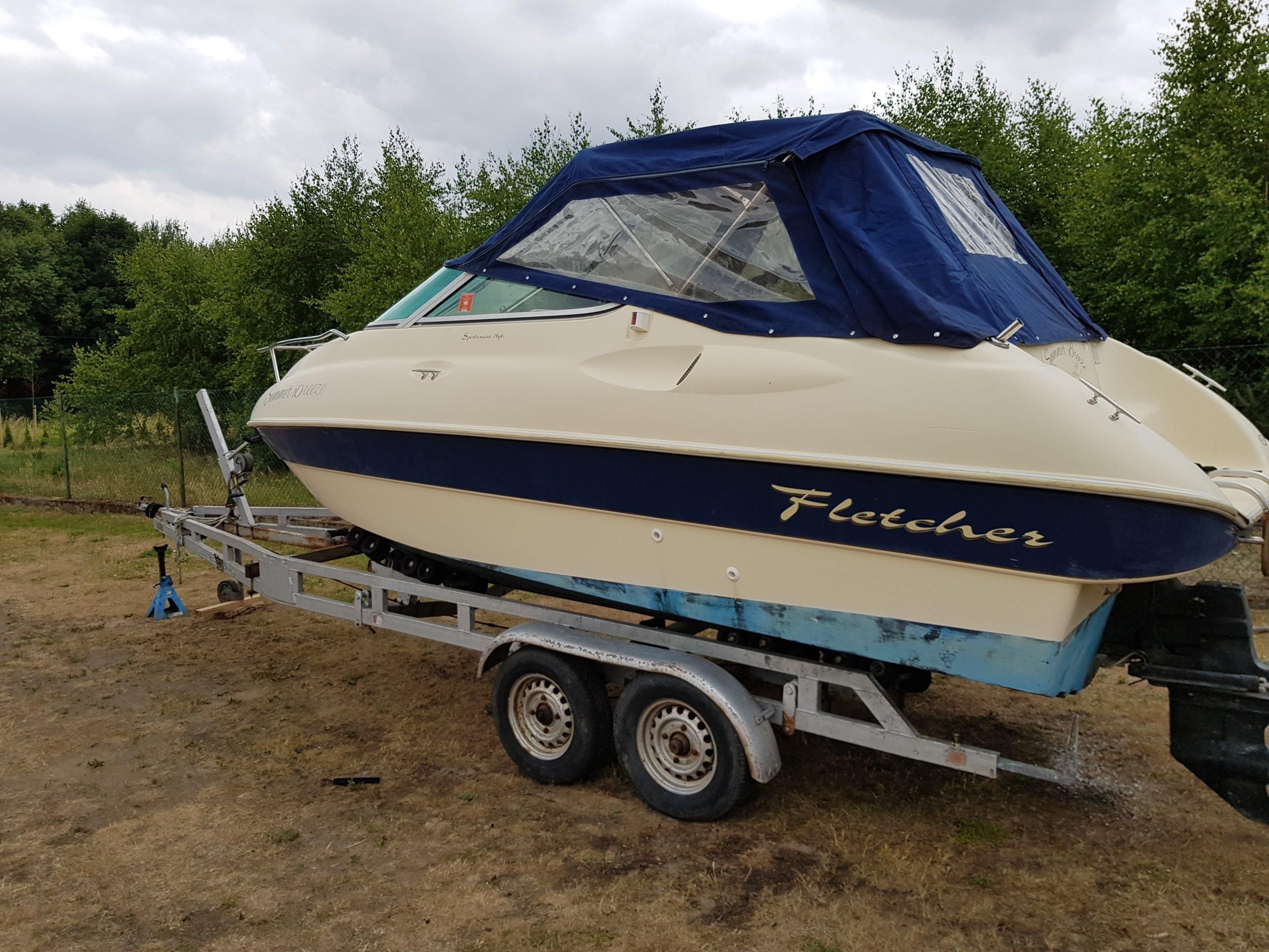 Jacht motorowy FLETCHER 19 GTS bayliner four wins Opinie i ceny na