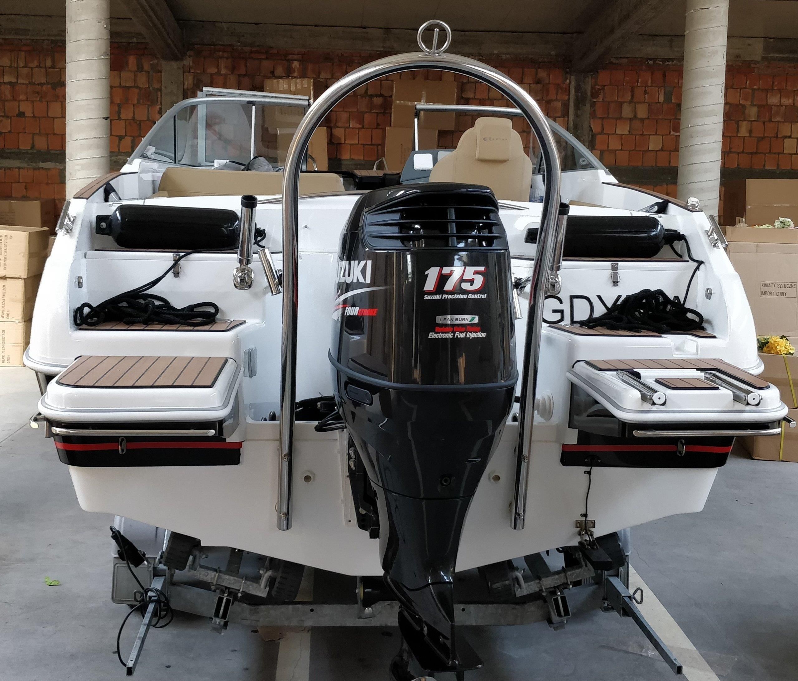 Łódź motorowa Coaster 600 DC 2016 + Przyczepa ! Opinie i ceny na Ceneo.pl